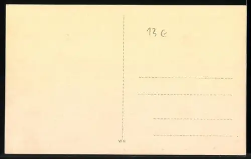 AK Frankfurt a/M, Fahne der kameradschaftl. Vereinigung ehem. Ang. des R.I.R. 223