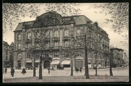 AK Frankfurt a. M.-Nordend, Haus des Kaufmännischen Vereins Ecke Oederweg