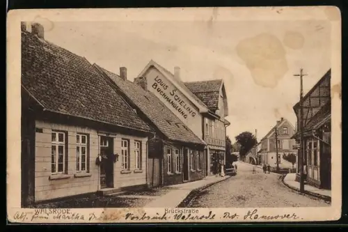AK Walsrode, Louis Schelings Buchhandlung, Brückstrasse