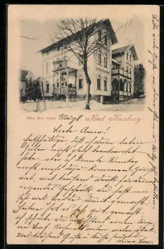 AK Bad Harzburg, Hotel Villa Mon repos