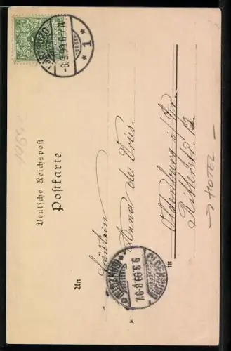 AK Bad Harzburg, Hotel Villa Mon repos