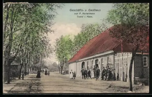 AK Tewel i. Hann., Gasthaus von. F. Holtermann