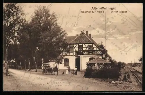 AK Altenwahlingen, Gasthof zur Heide v. Ulrich Meyer