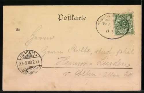 AK Ahlden a. d. Aller, Kirche, Dr. Schusters Linde, Alte Weide, Strassenpartie