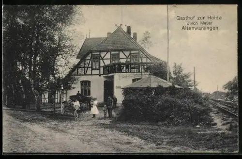 AK Altenwahlingen, Gasthof zur Heide von Ulrich Meyer