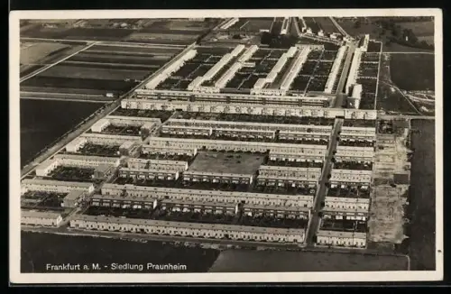 AK Frankfurt a. M., Bauhaus-Siedlung Praunheim