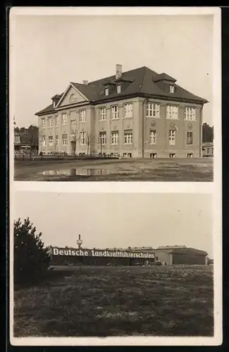 Foto-AK Zeesen, Deutsche Landkraftführerschulen