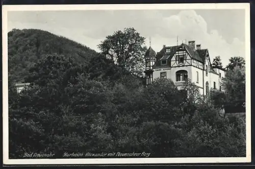AK Bad Neuenahr, Kurheim Alexander mit Neuenahrer Berg