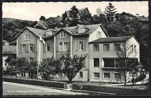 AK Nassau /Lahn, D.R.K. Muttergenesungsheim mit Grünanlagen