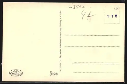 AK Hann. Münden, Rathaus mit Strassenpartie