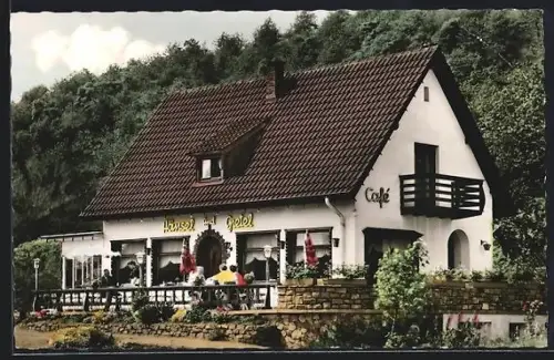 AK Oberwinter /Rhein, Café Hänsel und Gretel, Aussenperspektive