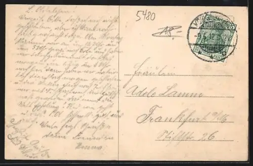 AK Rolandseck, Sicht zum Ort