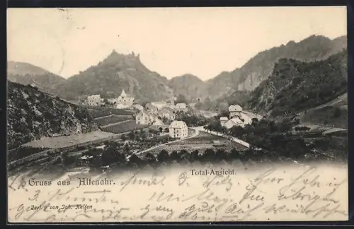 AK Altenahr, Totalansicht des Ortes