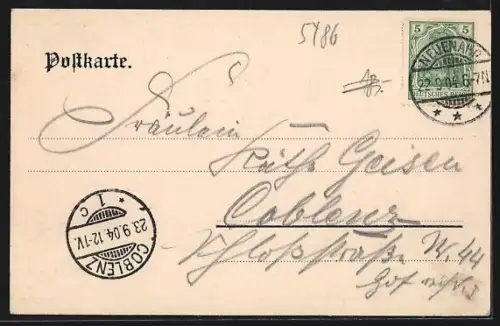 AK Altenahr, Totalansicht des Ortes