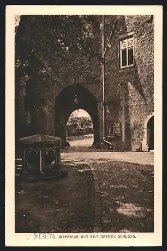 AK Siegen, Interieur aus dem oberen Schloss