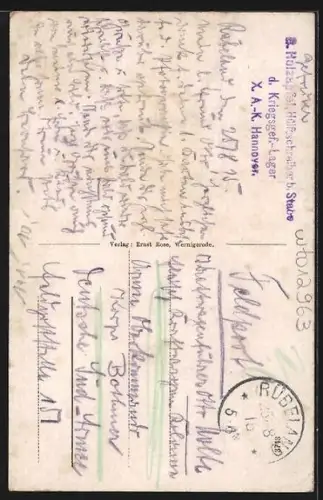 AK Rübeland i. Harz, Ortsansicht mit Steinbruch