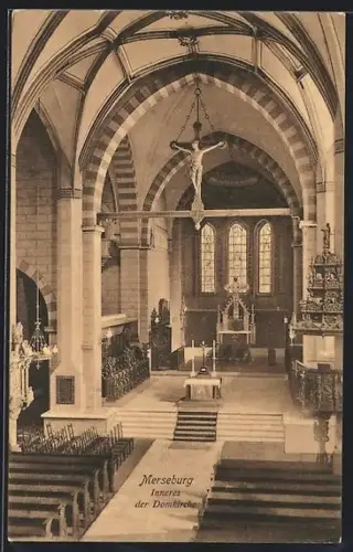 AK Merseburg, Inneres der Domkirche