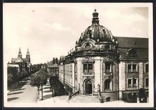 AK Landau /Pfalz, Ring der SA mit Amts- und Landgericht