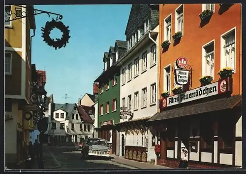 AK Frankfurt-Sachsenhausen, Blick in die Grosse Ritterstrasse
