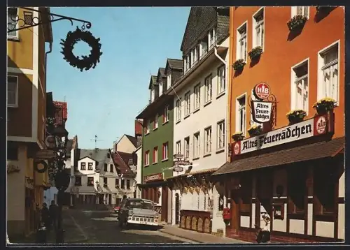 AK Frankfurt-Sachsenhausen, Blick in die Grosse Ritterstrasse