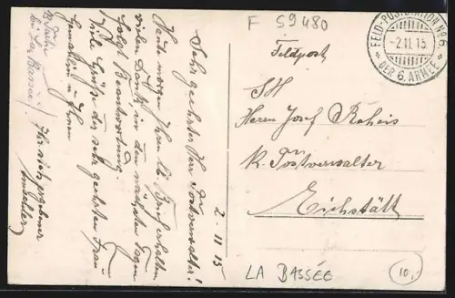 AK La Bassée, Panorama