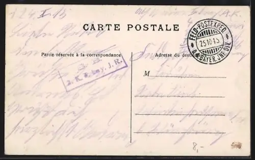 AK Lille, Bahnhof, Denkmal, Uferpartie