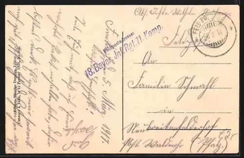 AK Lille, Rue Faidherbe, Théâtre et Bourse, Strassenbahn