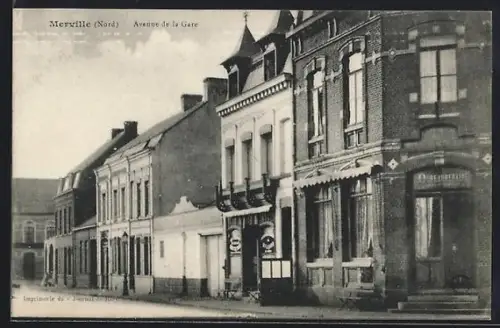 AK Merville, Avenue de la Gare