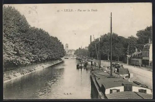 AK Lille, Vue sur la Deule