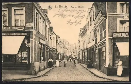 AK La Bassée, Rue de Mizelle