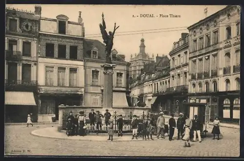 AK Douai, Place Thiers