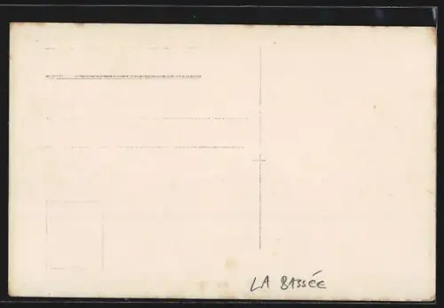 Foto-AK La Bassée, Vue partielle de la ville détruite