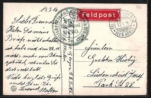 AK La Bassee, Rue de la Gare