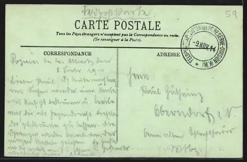 AK Cambrai, La Rue de Valenciennes