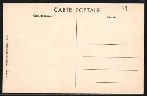 AK Lille, Hopital Albert Calmette cote face Sud, Pavillons de Cure