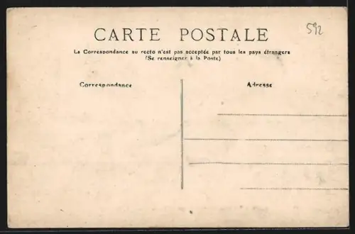 AK Tourcoing, La Croix-Rouge, la Place