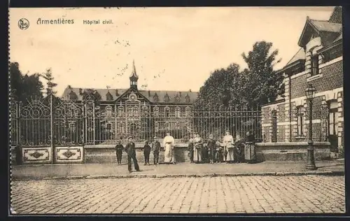 AK Armentières, Hôpital civil