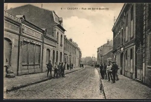 AK Caudry, Rue de Saint-Quention