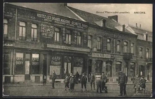 AK Aniche, Grand`Place, côté gauche