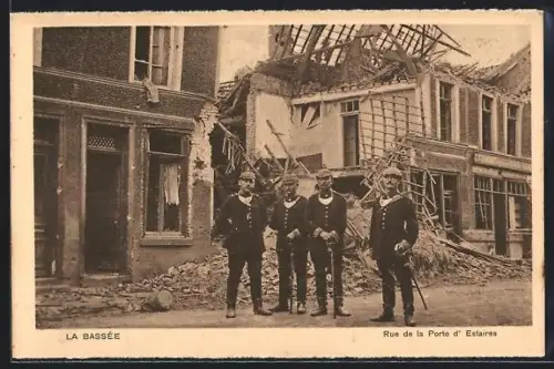 AK La Bassée, Rue de la Porte d`Estaires