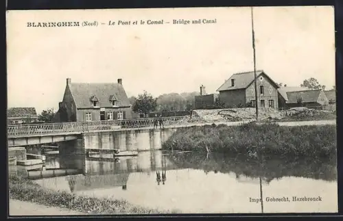 AK Blaringhem, Le Pont et le Canal