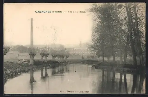 AK Gamaches /Somme, Vue de la Bresle