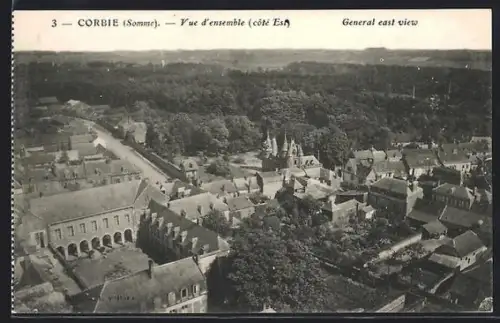 AK Corbie /Somme, Vue d`ensemble côté Est