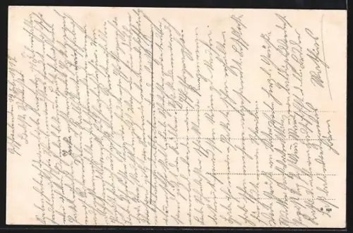 AK Péronne /Somme, Teilansicht aus der Vogelschau