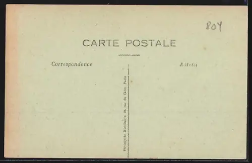 AK Ham /Somme, La France reconquise 1720-1917, Carrefour que les boches ont fait sauter