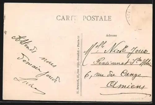 AK Hangest-en-Santerre /Somme, L`Hospice