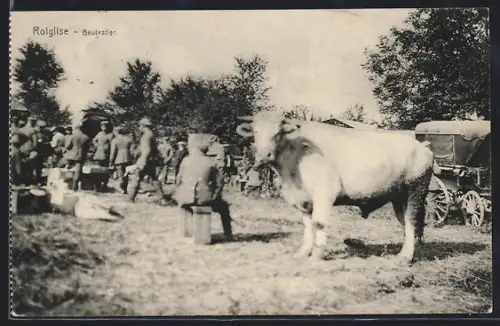 AK Roiglise, Versorgungskompagnie mit Beutestier