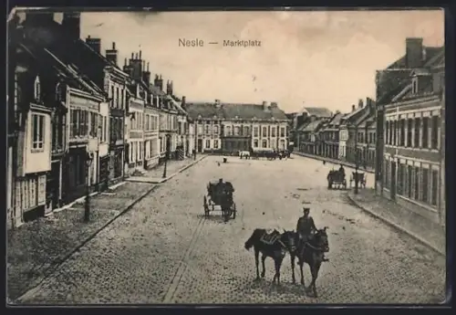 AK Nesle, Marktplatz