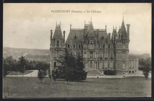 AK Flixecourt /Somme, Le Château