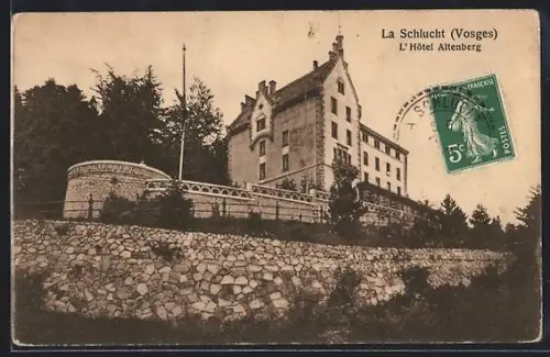 AK La Schlucht, L`Hôtel Altenberg